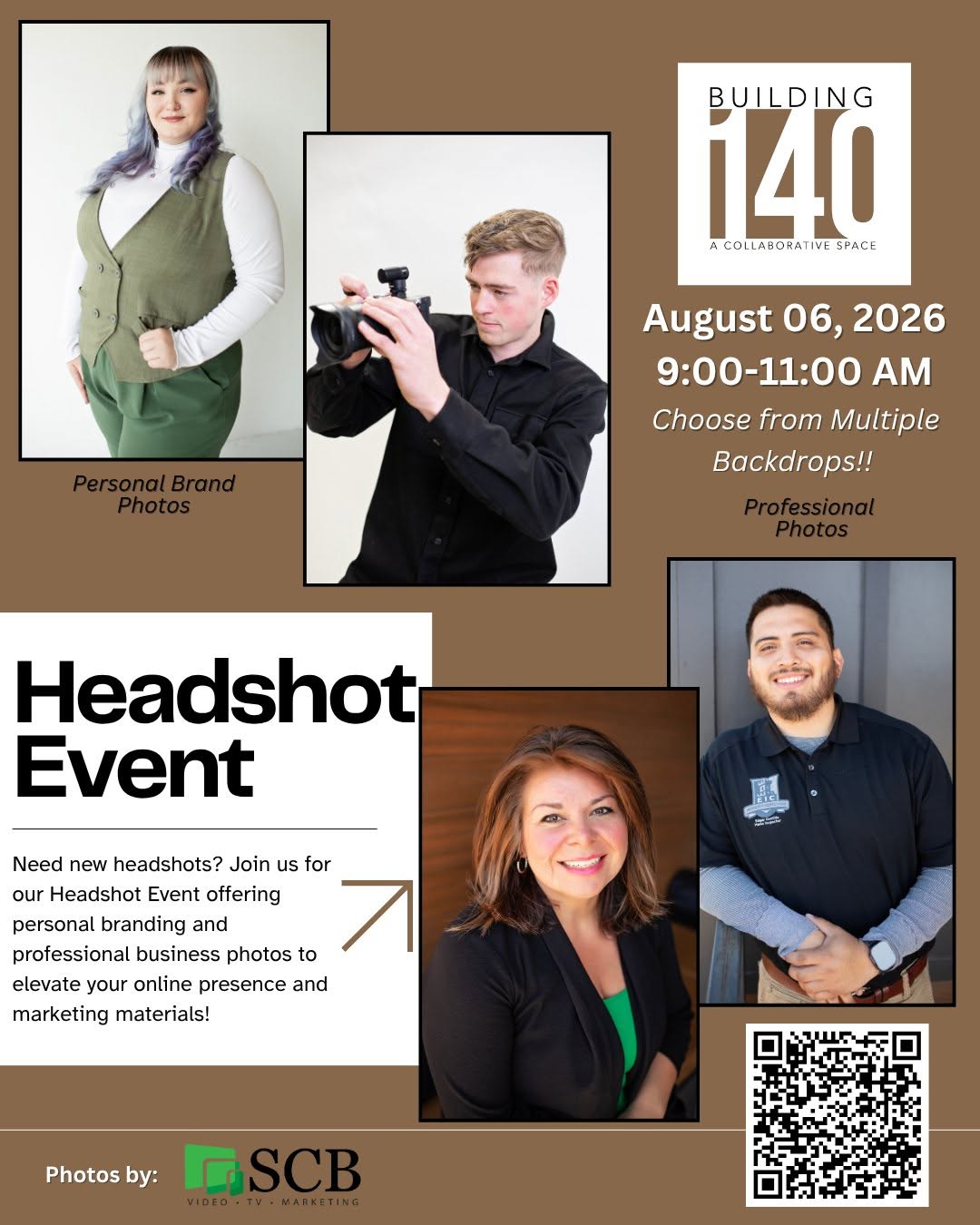 Headshot & Bio Video Event